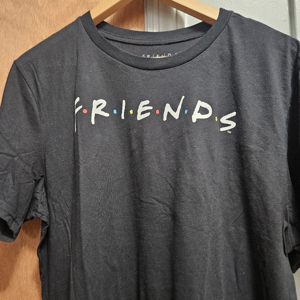Black Friends Graphic T-Shirt Freinds Theme Show